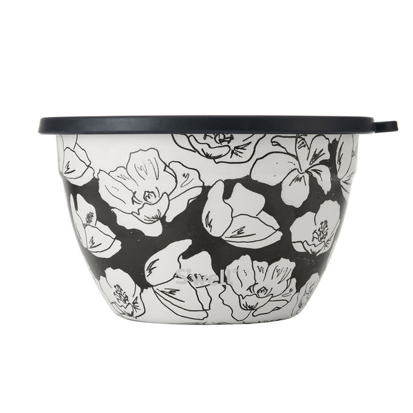 S'well Charcoal Bloom Salad Bowl Kit, 1.9L image 5