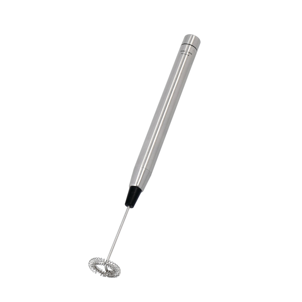 La Cafetière Battery Operated Handheld Milk Frother - Stainless Steel