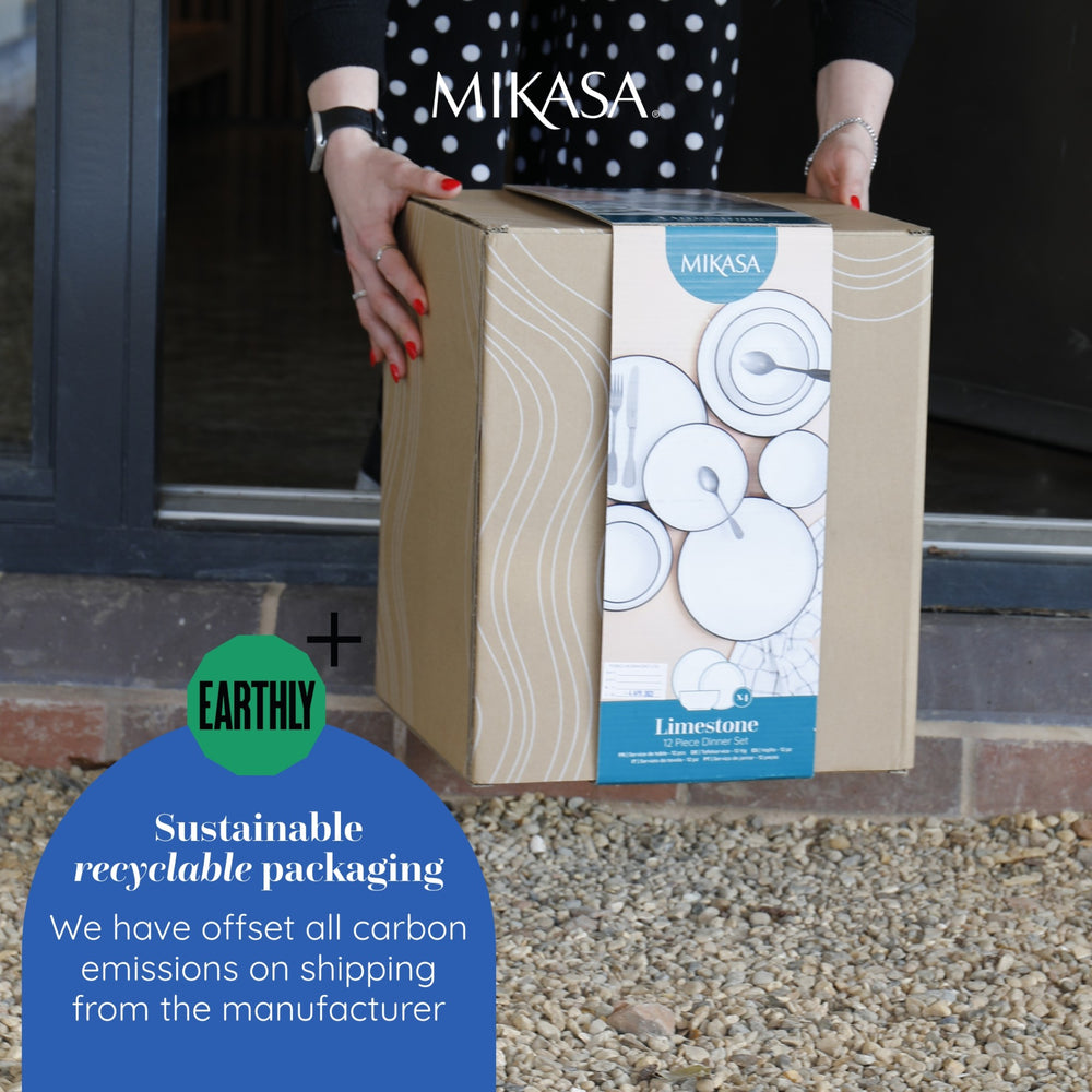 Mikasa Chalk Large Heart Porcelain Serving Bowl, 21cm, White