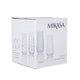 Mikasa Cheers Pack Of 4 Stemless Flute Glasses