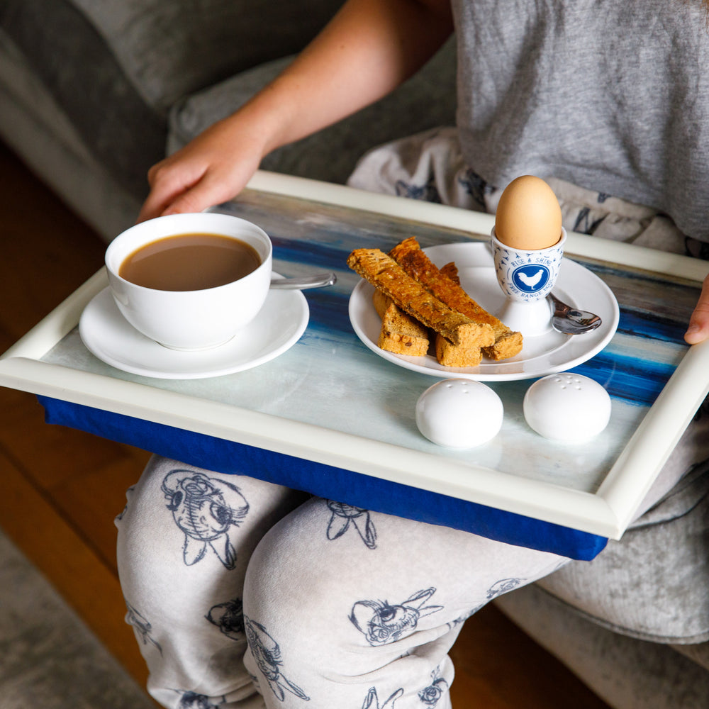 Creative Tops Blue Abstract Laptray