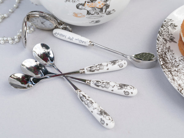 Victoria And Albert Alice In Wonderland Set of 4 Tea Spoons image 5