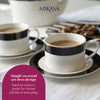 Mikasa Luxe Deco China Tea Cups and Saucers, Set of 2, 200ml image 10