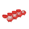 Colourworks Sphere Ice Cube Moulds in Gift Box, LFGB-Grade Silicone - Red image 6