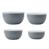 KitchenAid 4pc Meal Prep Bowls Set with Lids - Charcoal Grey image 3