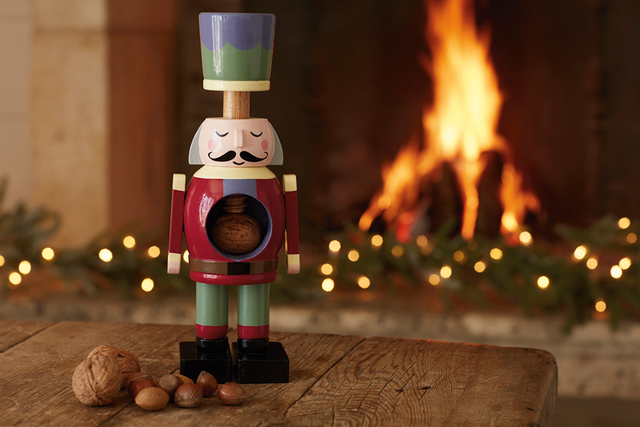 KitchenCraft The Nutcracker Collection Wooden Male Nutcracker