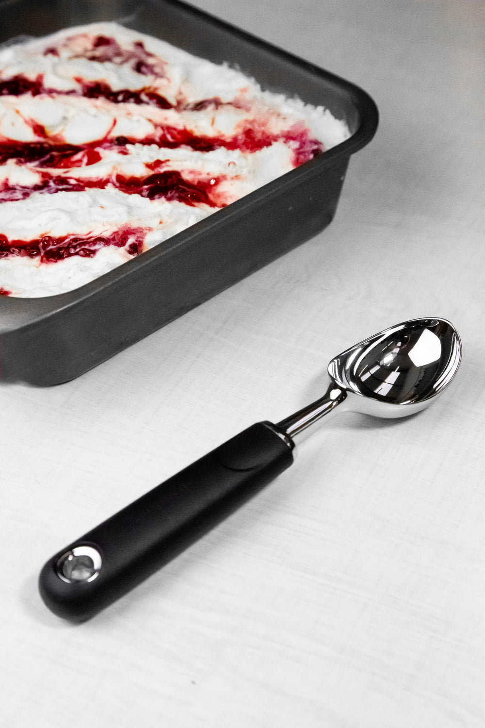 MasterClass Soft Grip Stainless Steel Ice Cream Scoop