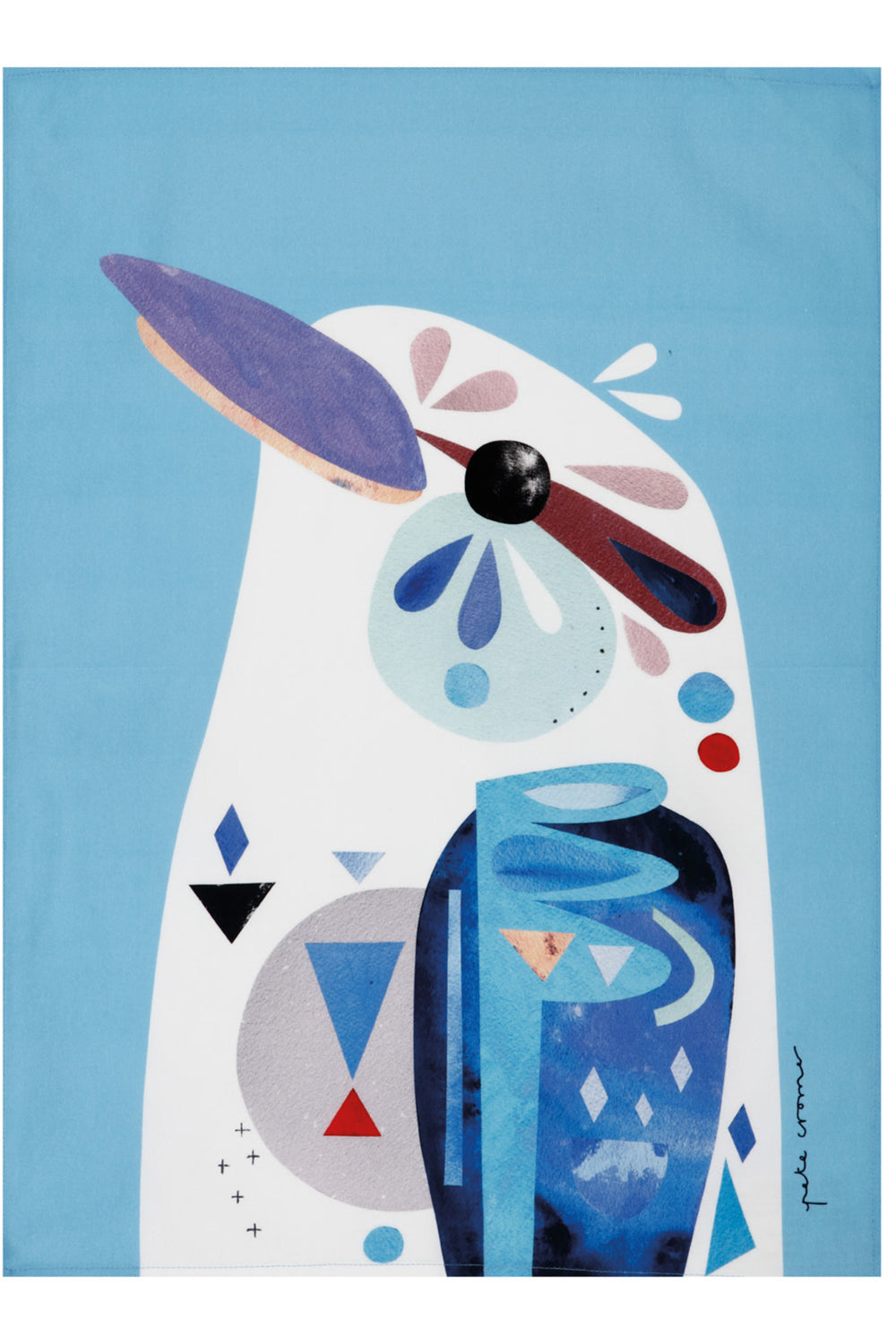 Maxwell & Williams Pete Cromer Kookaburra Tea Towel