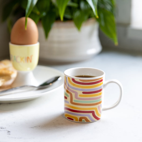 KitchenCraft Espresso Mug Soleada Abstract Design image 5