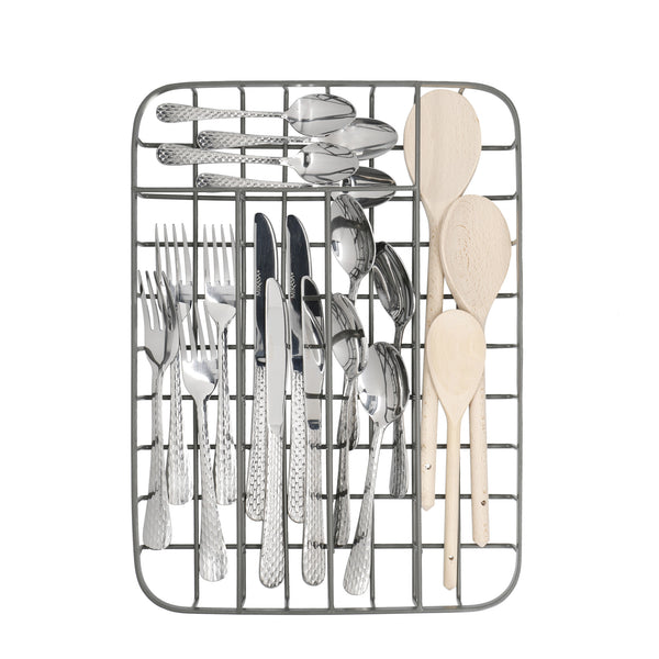 KitchenCraft Living Nostalgia Cutlery Organiser, Iron image 3