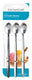 KitchenCraft Set of 3 Stainless Steel Ice Cream / Soda Spoons