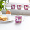 KitchenCraft 80ml Porcelain Unicorn Espresso Cup image 4