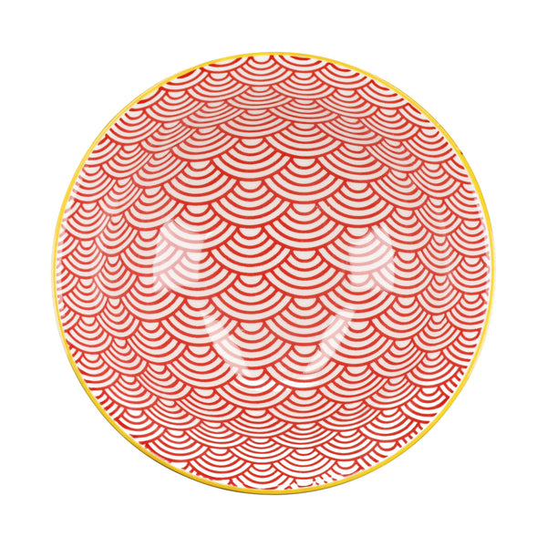 KitchenCraft Set of 4 Ceramic Cereal Bowls - 'Blues' Design image 12