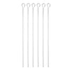 MasterClass Stainless Steel Flat Sided Skewers, Set of 6, 40cm image 1