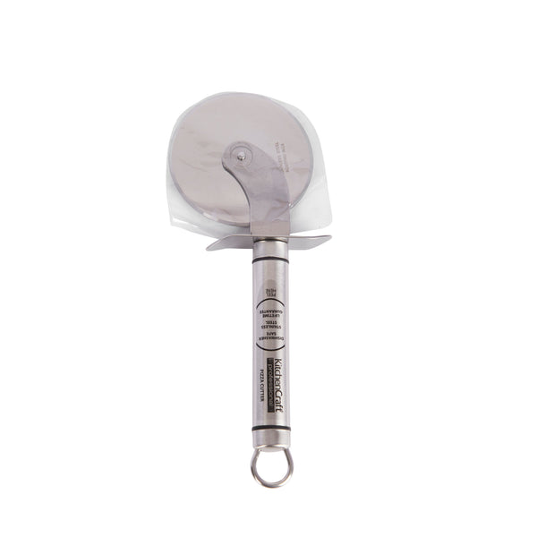 KitchenCraft Oval Handled Professional Stainless Steel Pizza Cutter image 4