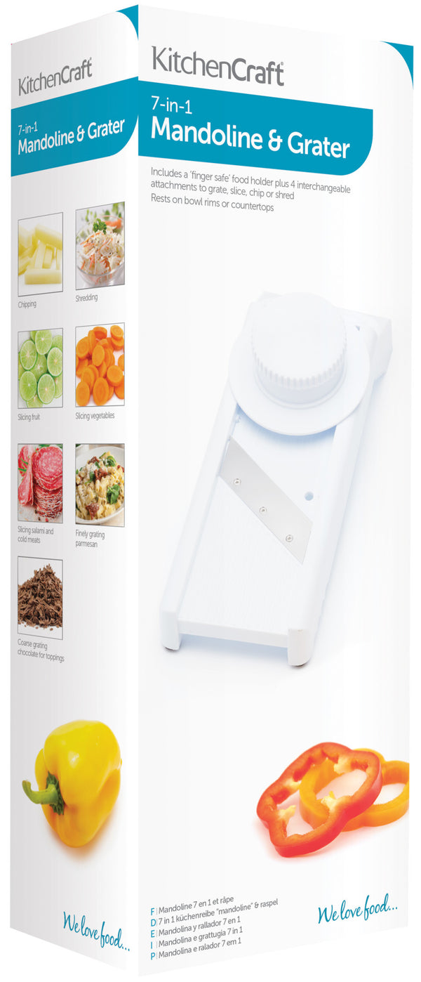 KitchenCraft 7 in 1 Mandoline and Grater Set image 4