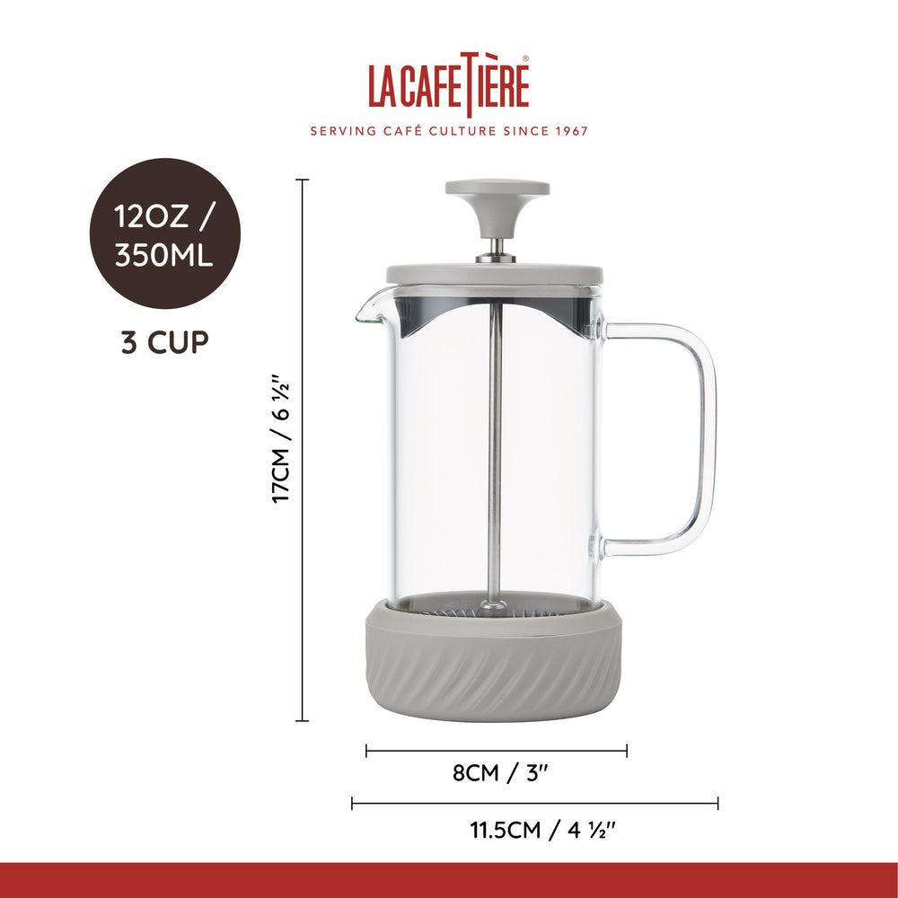 La Cafetière Zero 3 Cup Cafetiere Latte, Coffee No Mess French Press