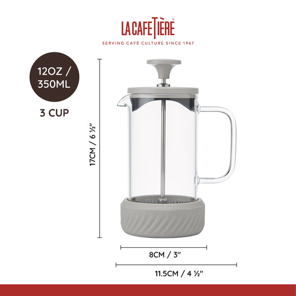 La Cafetière Zero 3 Cup Cafetiere Latte, Coffee No Mess French Press image 8