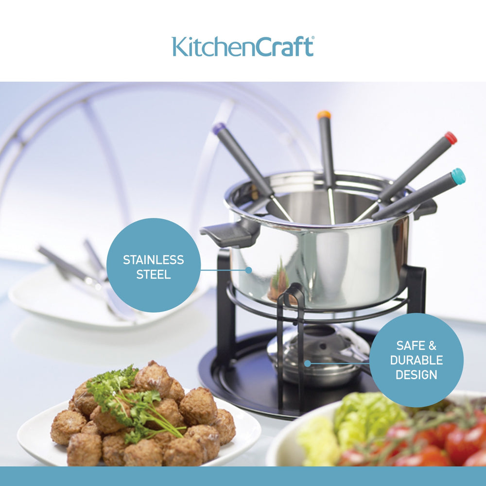 KitchenCraft Deluxe Fondue Set