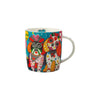 2pc Oodles of Love Ceramic Tea Set with 370ml Mug and Coaster - Love Hearts image 3