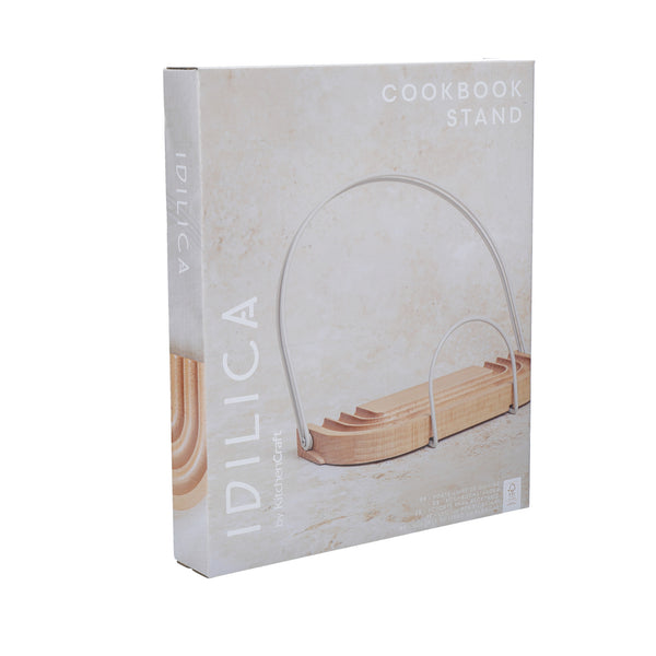 KitchenCraft Idilica Beechwood Cookbook / Tablet Stand image 4