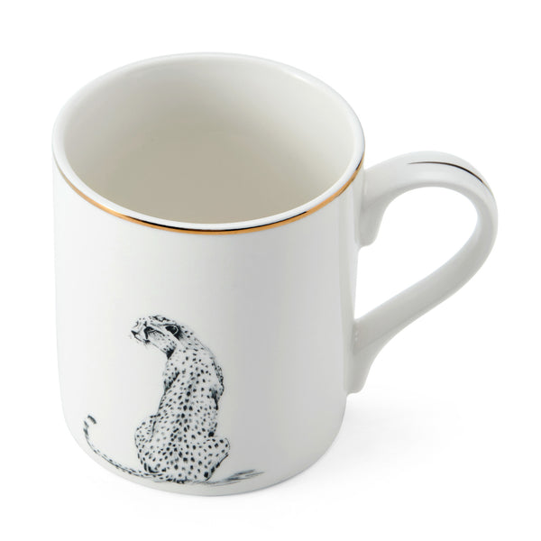 Mikasa Cheetah Straight-Sided Porcelain Mug, 280ml image 3