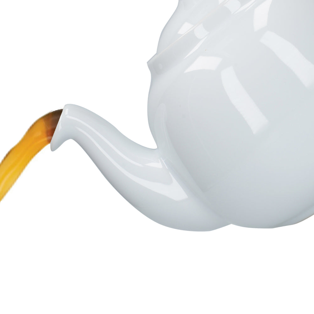 London Pottery Farmhouse 6 Cup Teapot White CookServeEnjoy