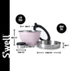 S'well Pink Topaz Salad Bowl Kit, 1.9L image 7