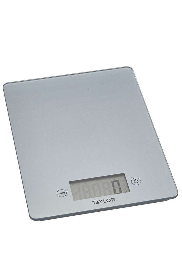 Taylor Pro Glass Digital 5Kg Kitchen Scales - Pewter image 6