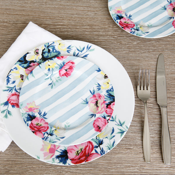 Set of 4 Mikasa Clovelly Porcelain 19cm Side Plates image 3