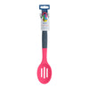 Colourworks Brights Pink Silicone-Headed Slotted Spoon image 4