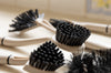 Natural Elements Eco-Friendly Cleaning Brush for Small Spaces, Recycled Plastic with Straw Bristles image 2