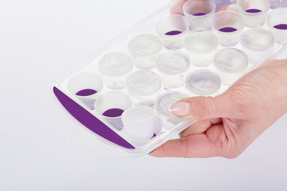 Colourworks Purple Pop Out Flexible Ice Cube Tray