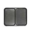 MasterClass Non-Stick 2-in-1 Divided Crisping Tray / Ridged Baking Tray image 3