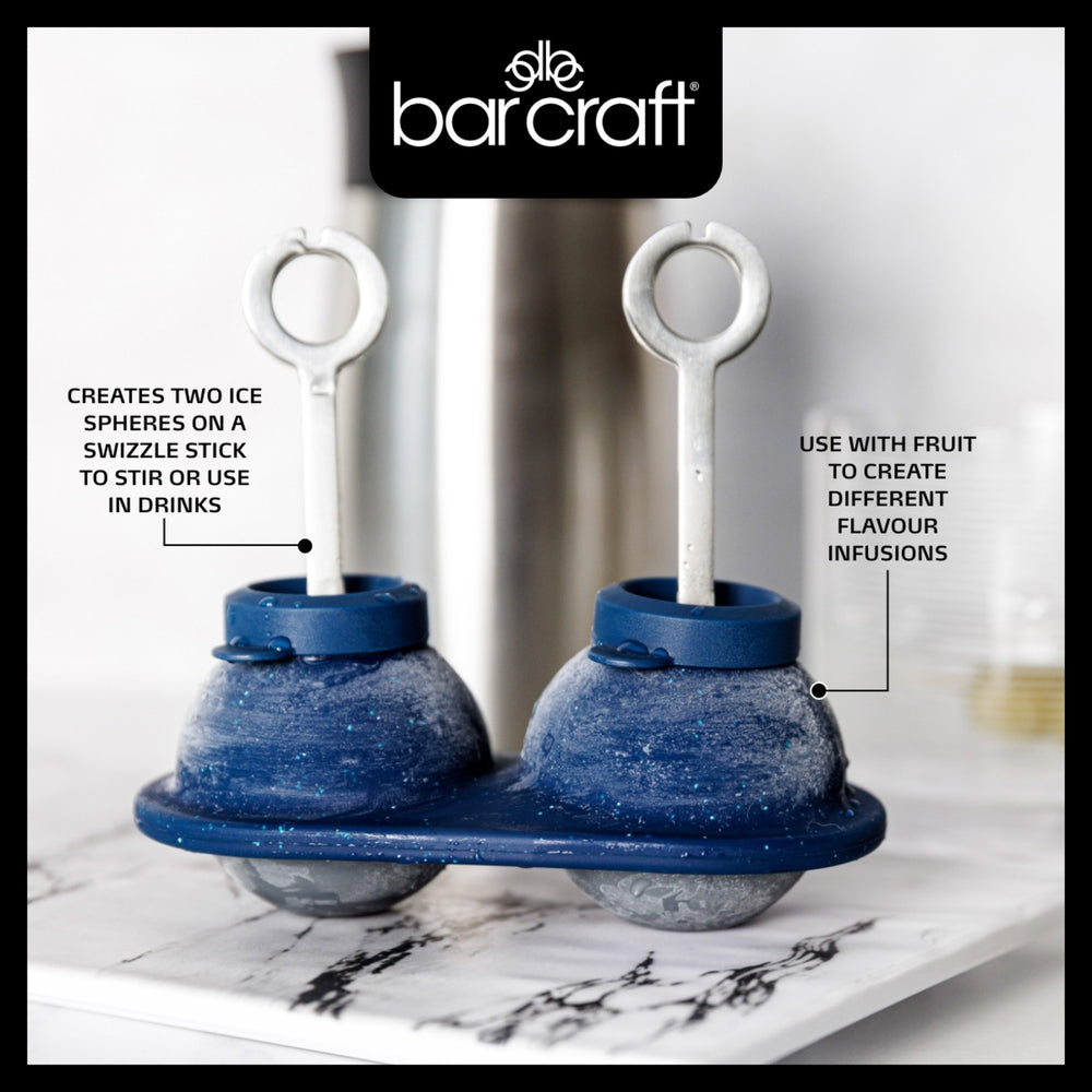 BarCraft Swizzle Ice Mould - Blue