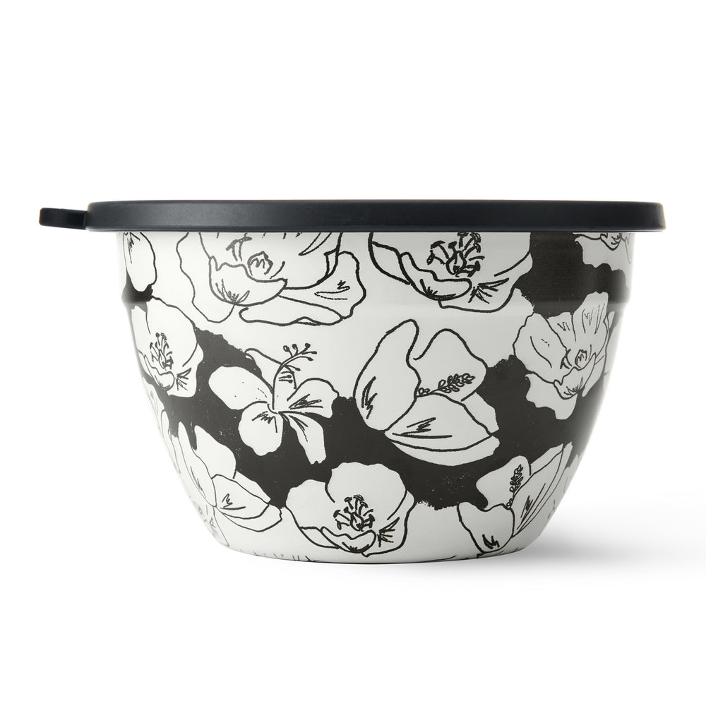 S'well Charcoal Bloom Salad Bowl Kit, 1.9L