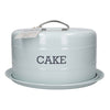 Living Nostalgia Vintage Blue Domed Cake Tin image 4