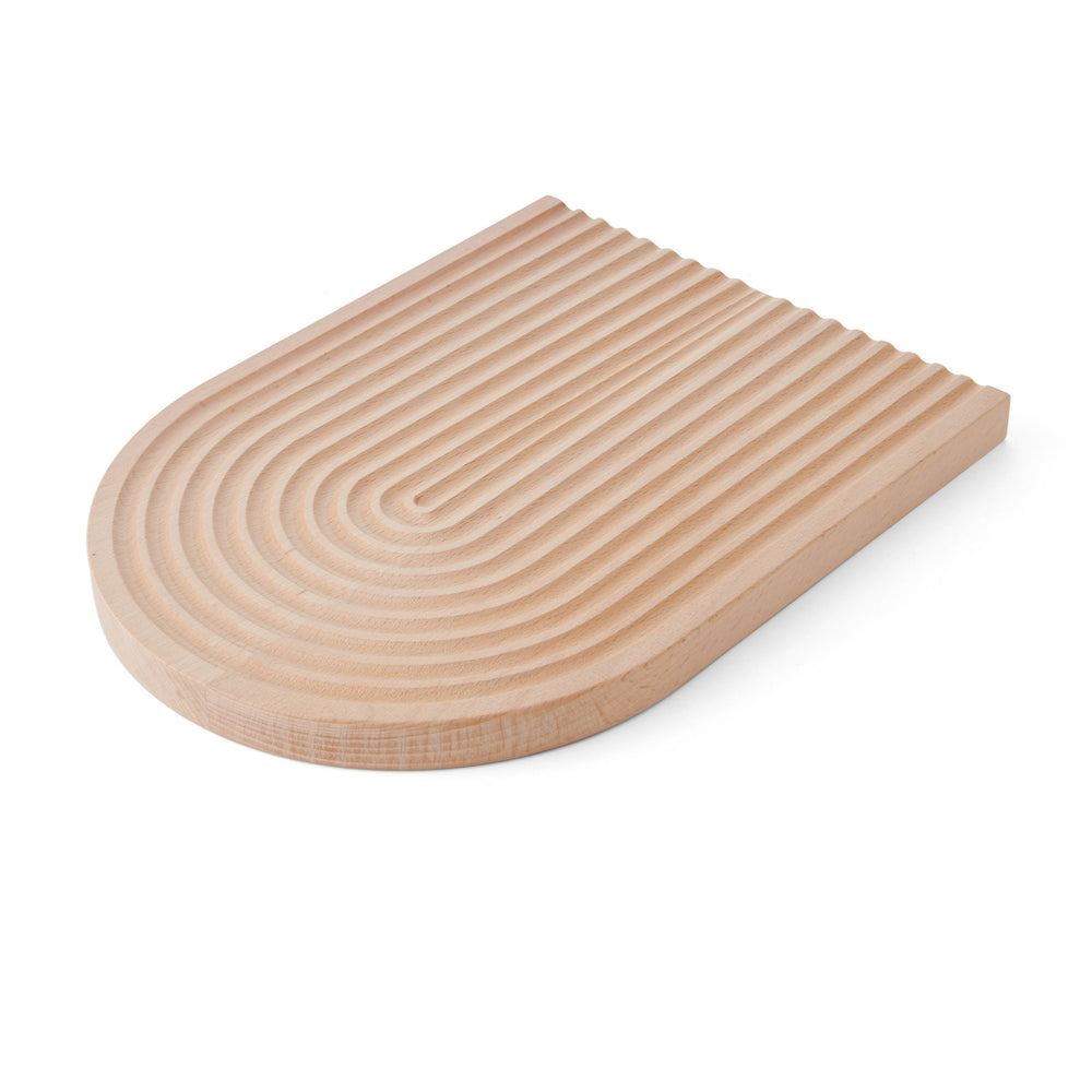 KitchenCraft Idilica Beechwood Reversible Chopping Board, 23x32cm