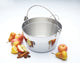 Home Made Stainless Steel Maslin Pan with Handle, 9L