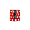 Set of 6 KitchenCraft 80ml Porcelain Red Polka Dot Espresso Cups image 3