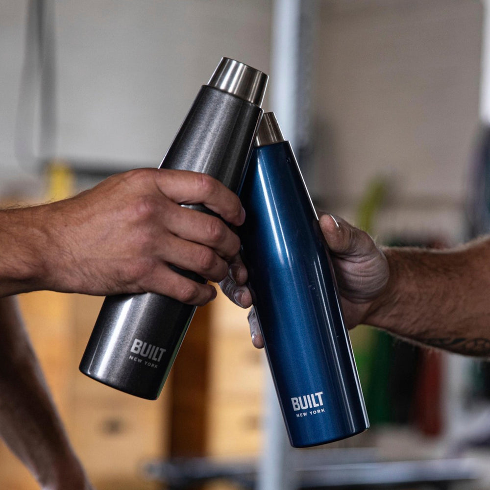 Built Perfect Seal 540ml Midnight Blue Hydration Bottle