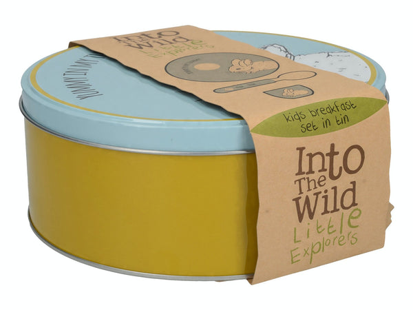 Creative Tops Into The Wild Little Explorer Bunny 3 Piece Breakfast Set image 2