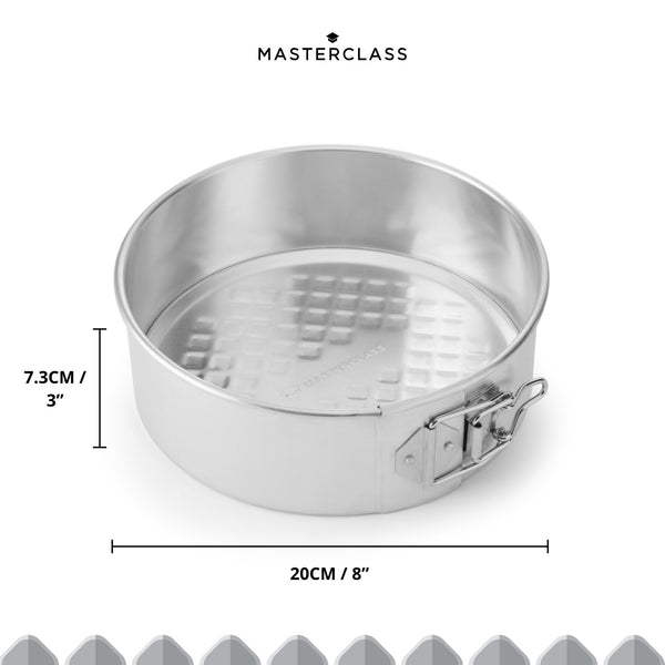 MasterClass Recycled Aluminium Springform Cake Tin, 20cm image 8