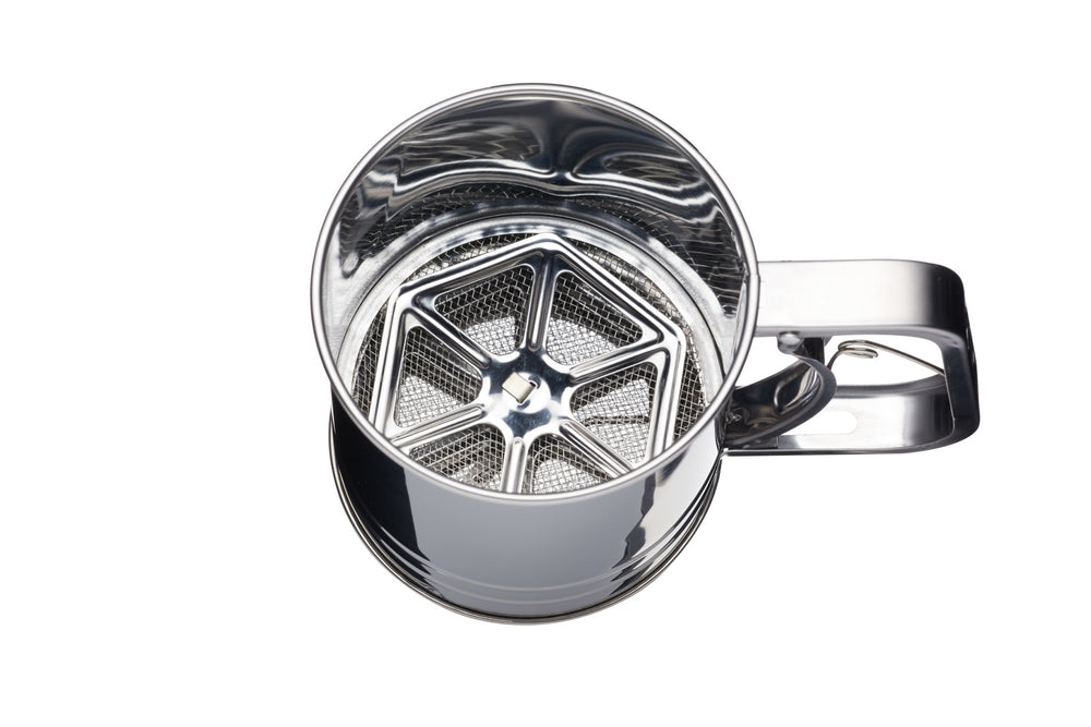 KitchenCraft Stainless Steel Trigger Action Flour Sifter