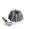 MasterClass 2pc Bakeware Set with Peak Cast Aluminium Decorative Cake Pan and Soft Grip Stainless Steel Sieve image 1
