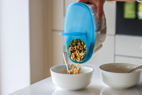 KitchenCraft BPA-Free Plastic Dry Food Storage Containers with Clip Lids, 3-Piece Set image 6