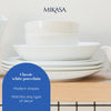 Mikasa Chalk Porcelain Oval Pie Dish, 18cm, White image 6
