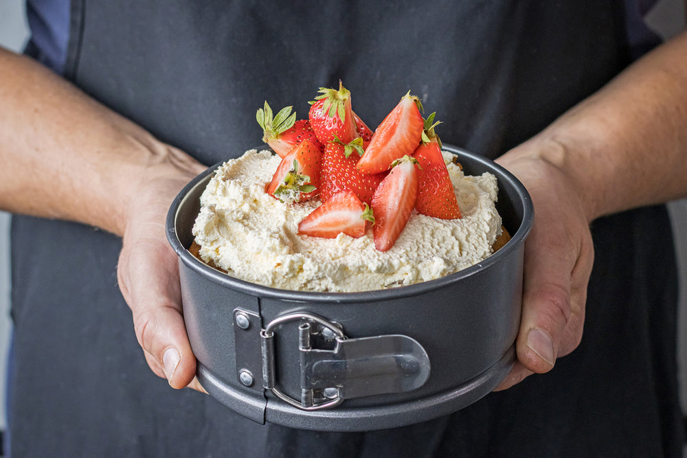 MasterClass Non-Stick Loose Base Springform Cake Pan, 15cm