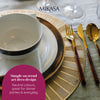 Mikasa Luxe Deco 4-Piece China Dinner Plate Set, 27.5cm