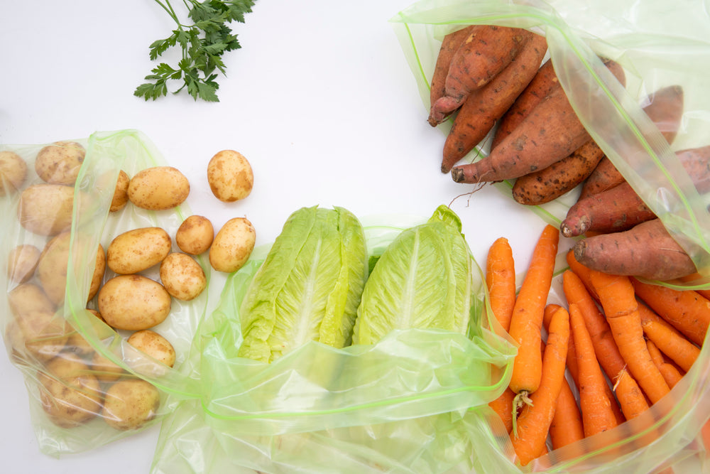 MasterClass Zipped Fresh Bag - Large, Set of 20